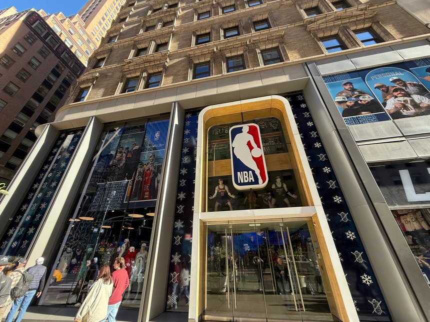 A la découverte du NBA Store New York !