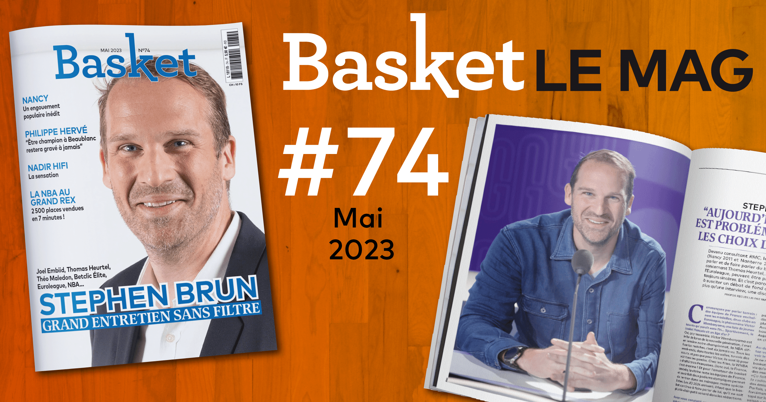 BASKET 74 Mai 2023 BASKET LE MAG
