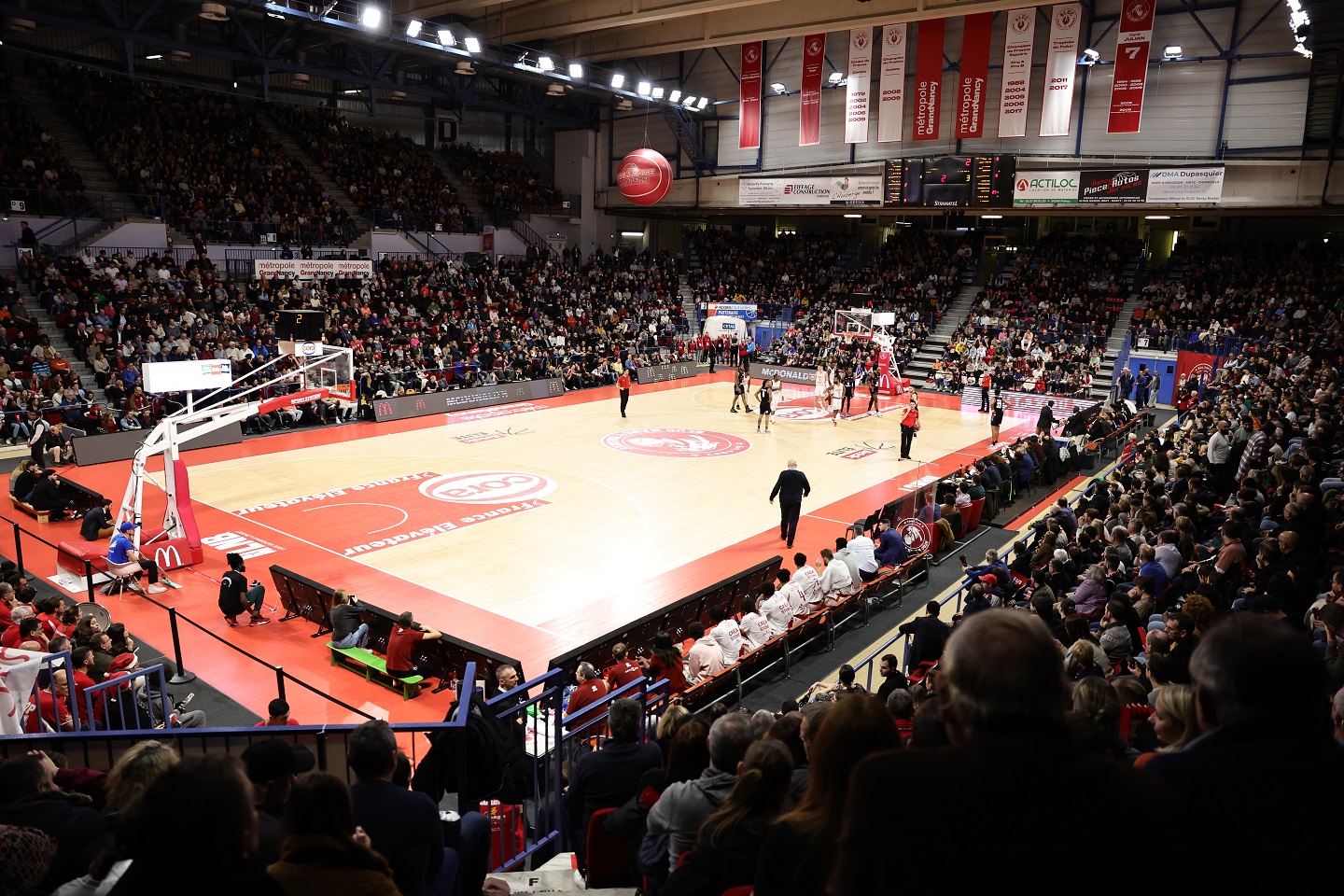 Nancy meilleure affluence du basket français