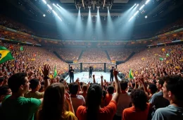 UFC Brasil 2026 Ingressos Preços - Card de Lutas - Data