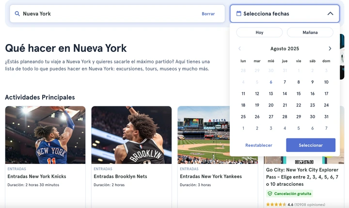 Opiniones Hellotickets Nueva York
